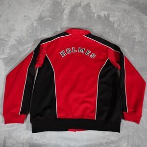 Everlast Heritage Larry Holmes Boxing Jacket Mens L Vintage Style Full Zip Red
